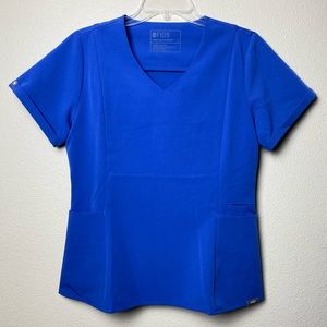 FIGS Inala Side Zipper Pocket S - Denim